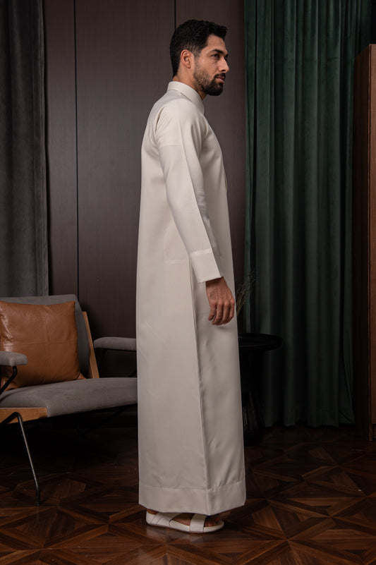 Qatari Thobe- Regent Taupe