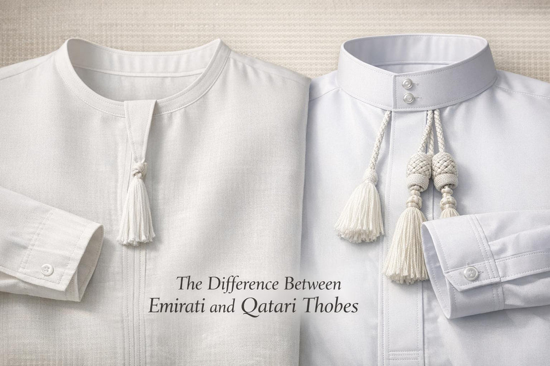 The Difference Between Emirati and Qatari Thobes