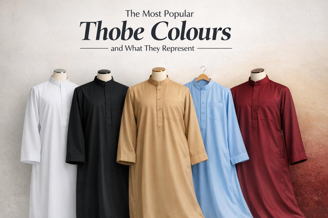 The Most Popular Thobe Colours and What They Represent
