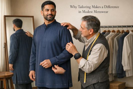 Why Tailoring Makes a Difference in Modest Menswear