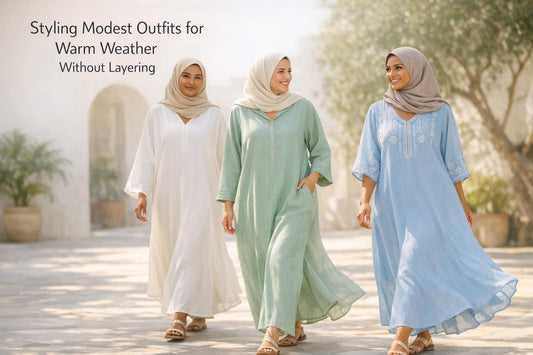 Styling Modest Outfits for Warm Weather Without Layering