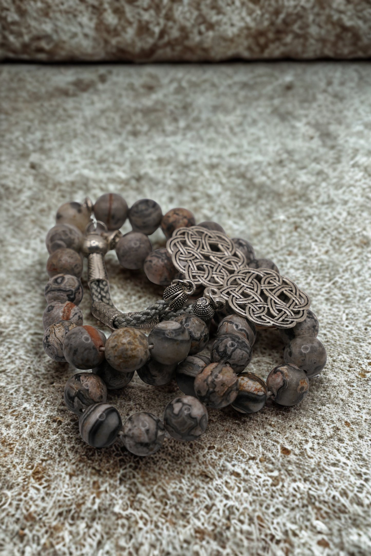 Prayed Beads- Marble Agate