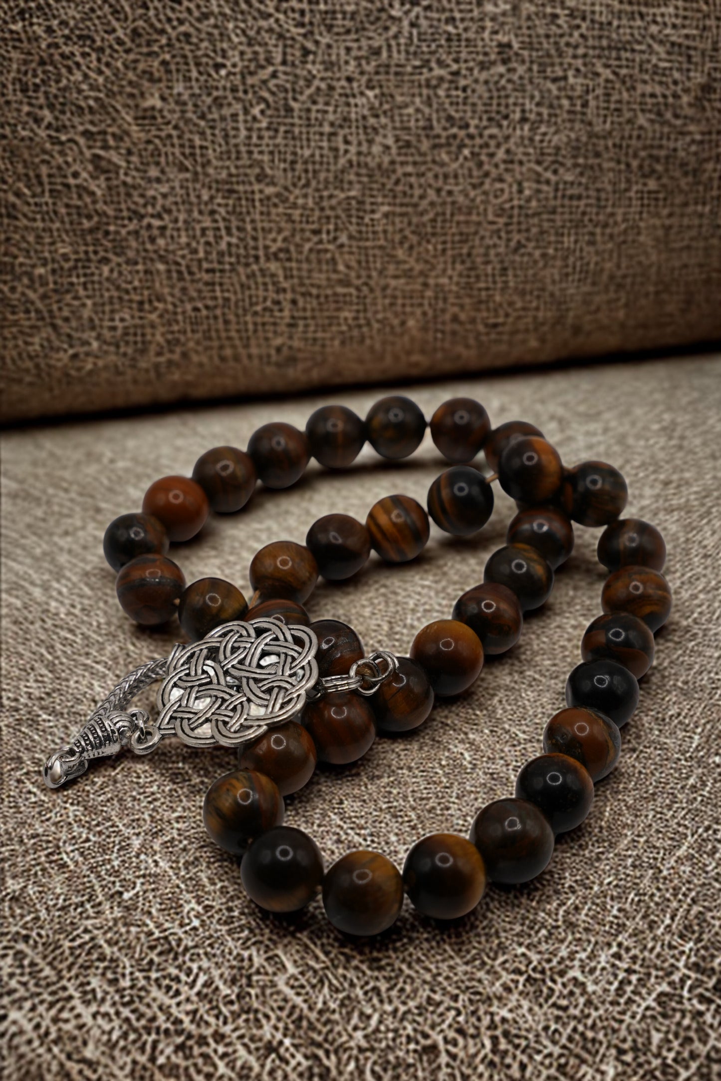 Prayed Beads- Midnight Tiger