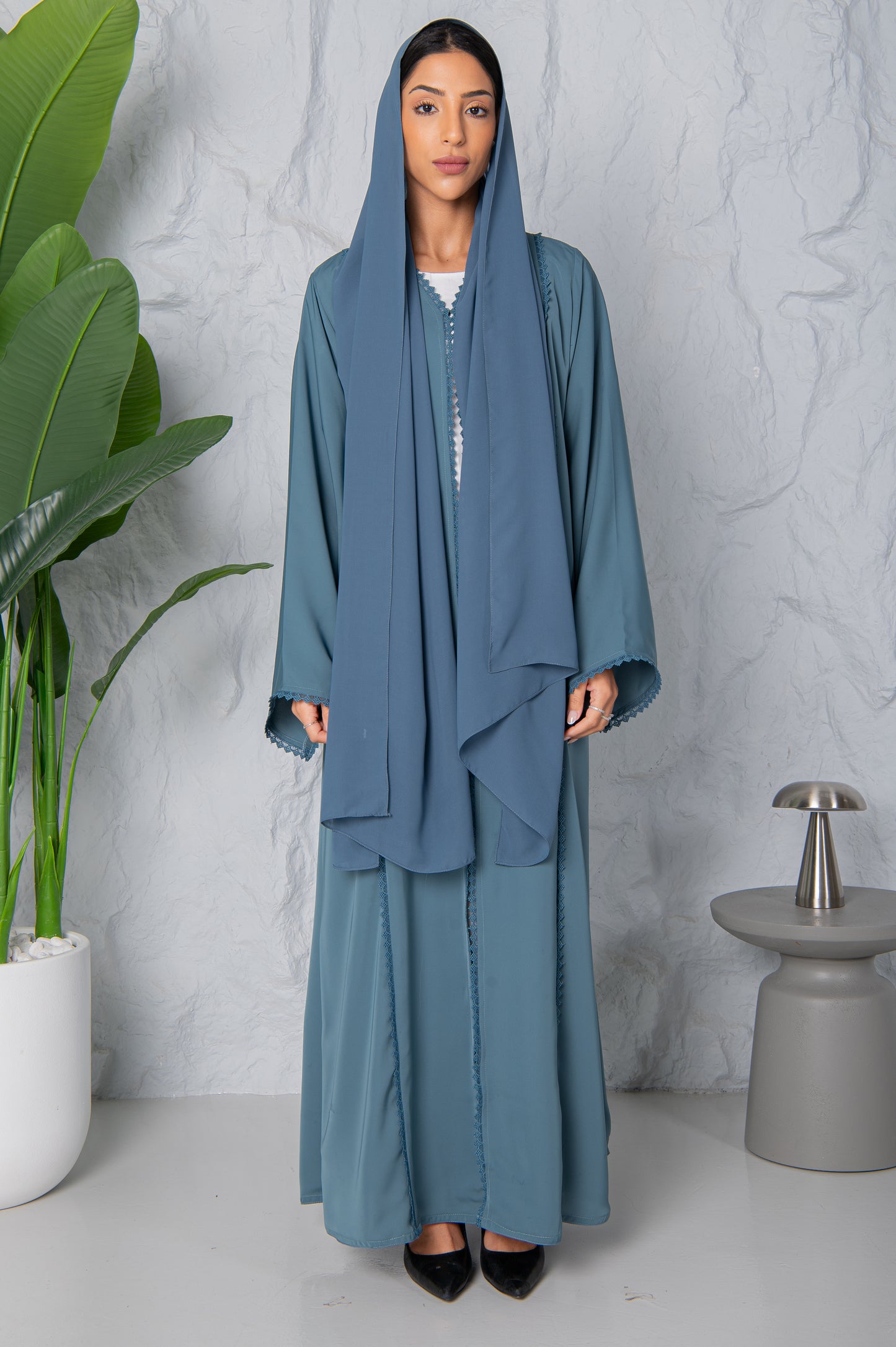 Nura Abaya- Moon Blue