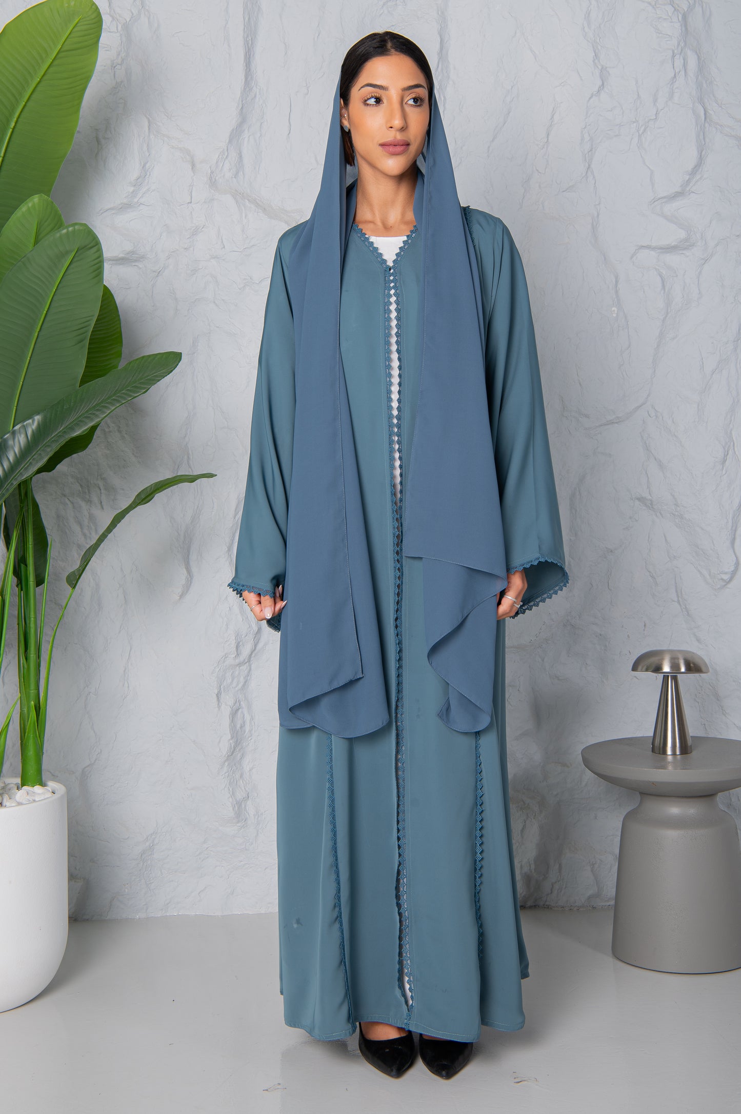 Nura Abaya- Moon Blue