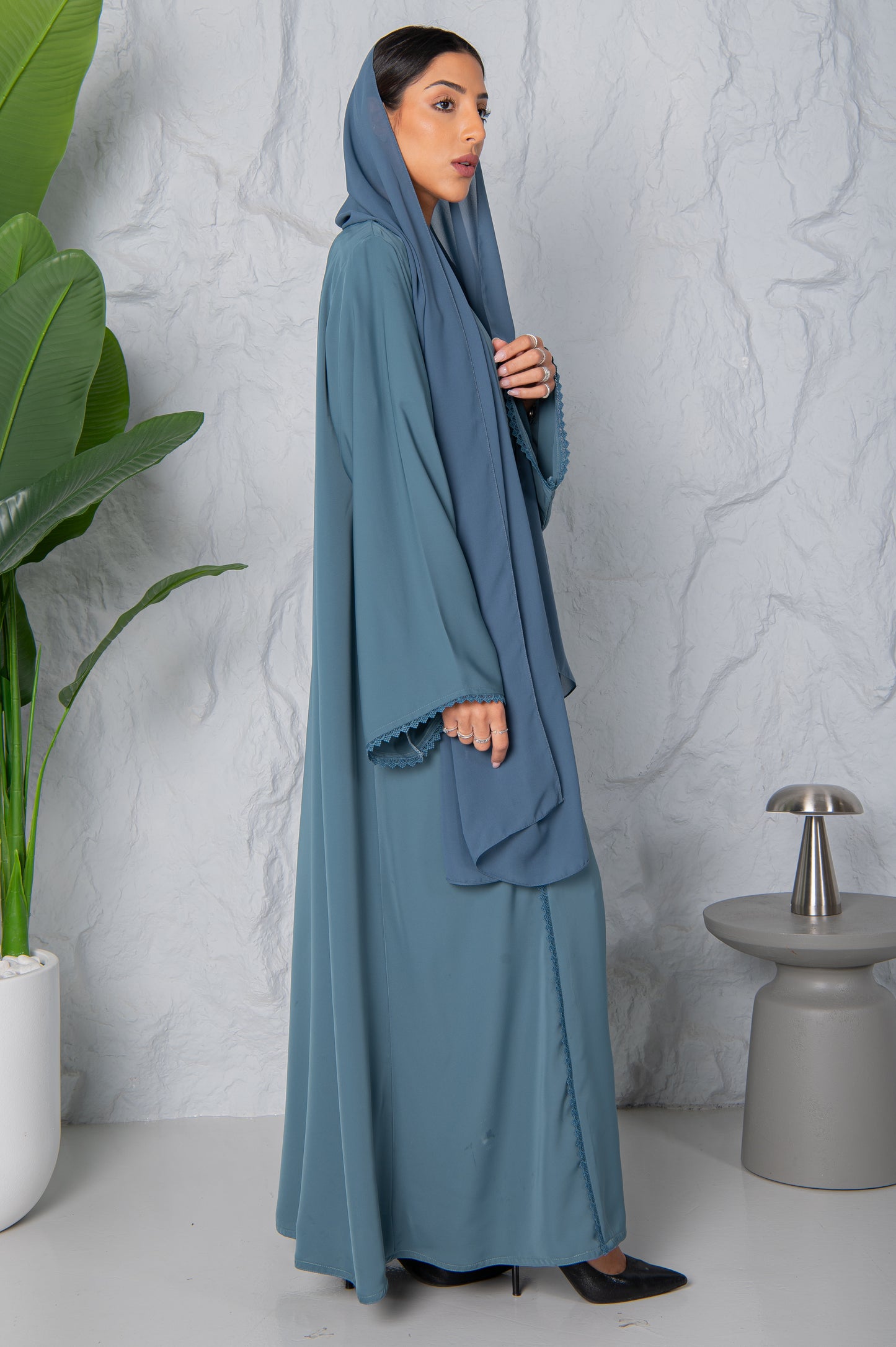Nura Abaya- Moon Blue