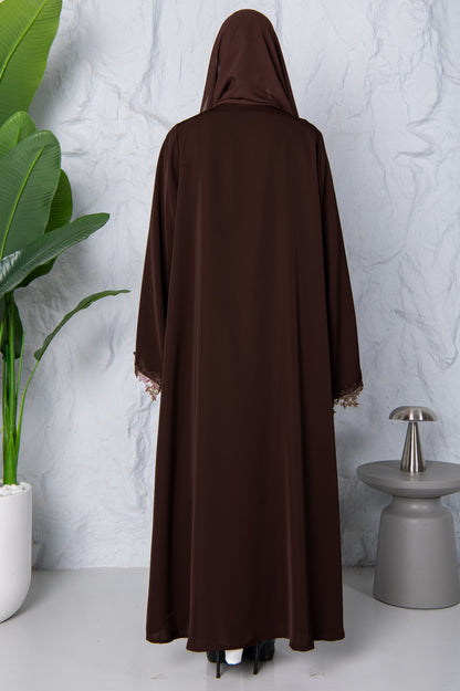 Mira Abaya- Mocha Brown