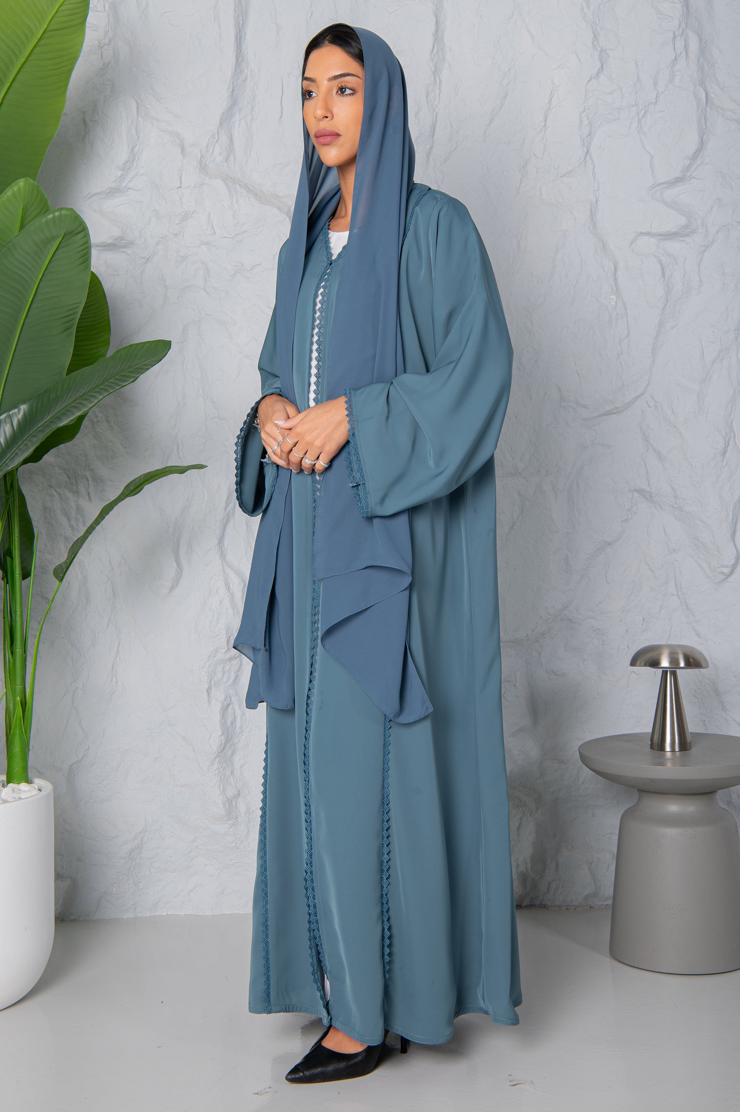 Nura Abaya- Moon Blue