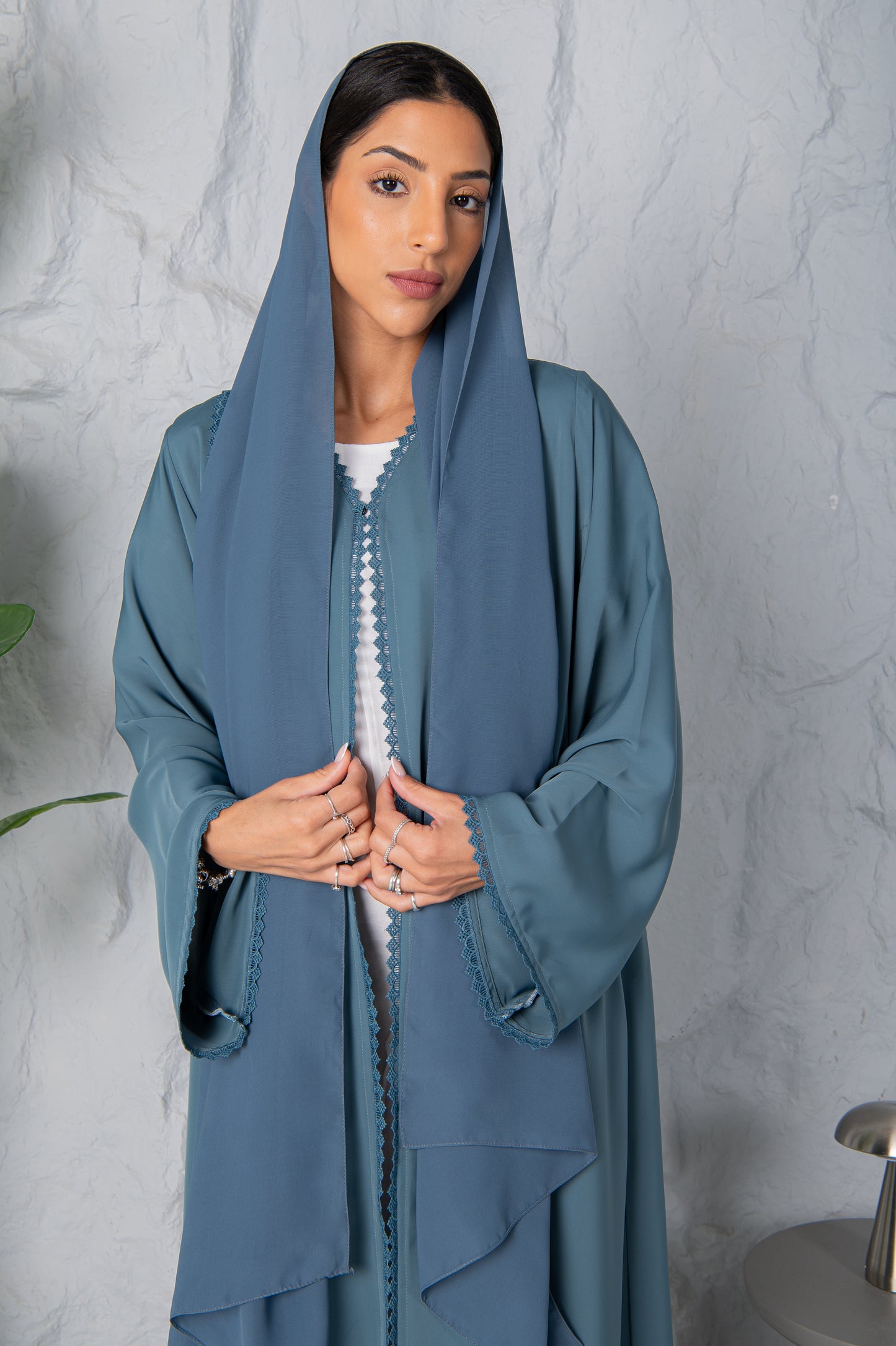 Nura Abaya- Moon Blue