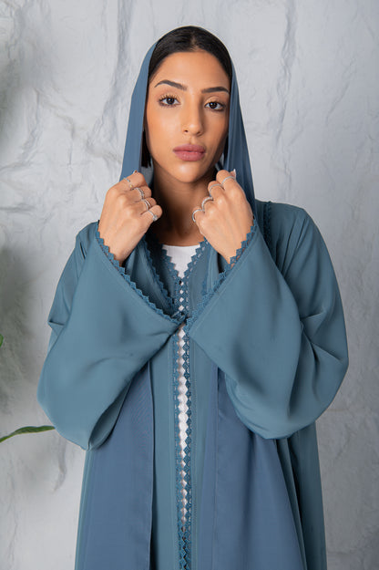 Nura Abaya- Moon Blue