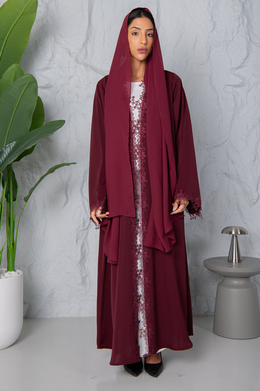 Mira Abaya- Mulberry