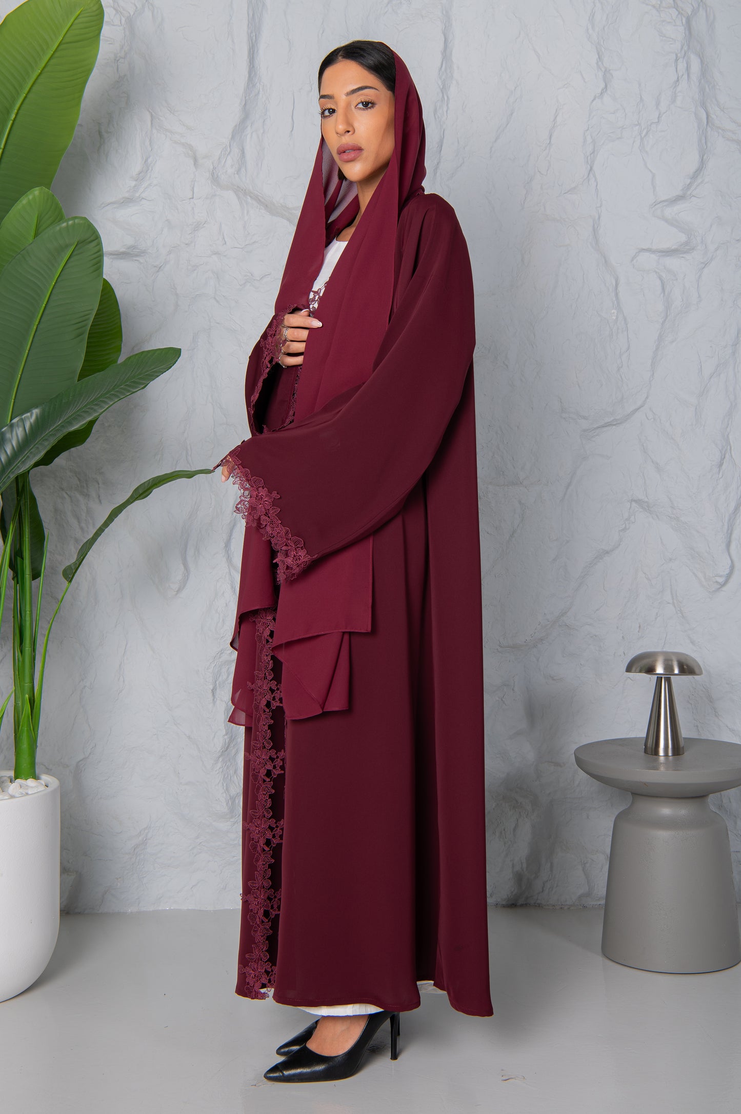 Mira Abaya- Mulberry