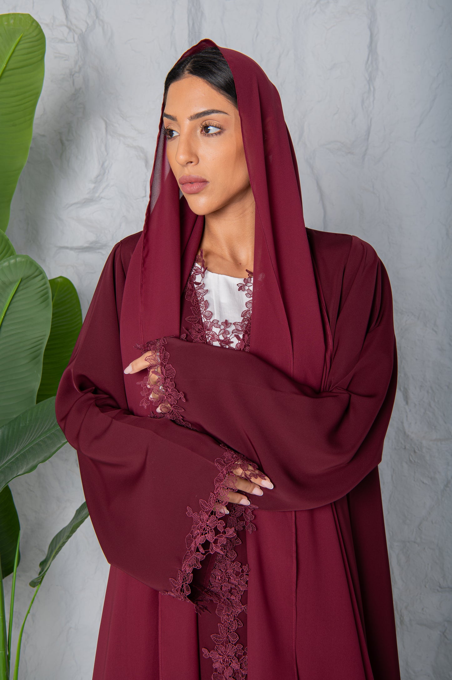 Mira Abaya- Mulberry