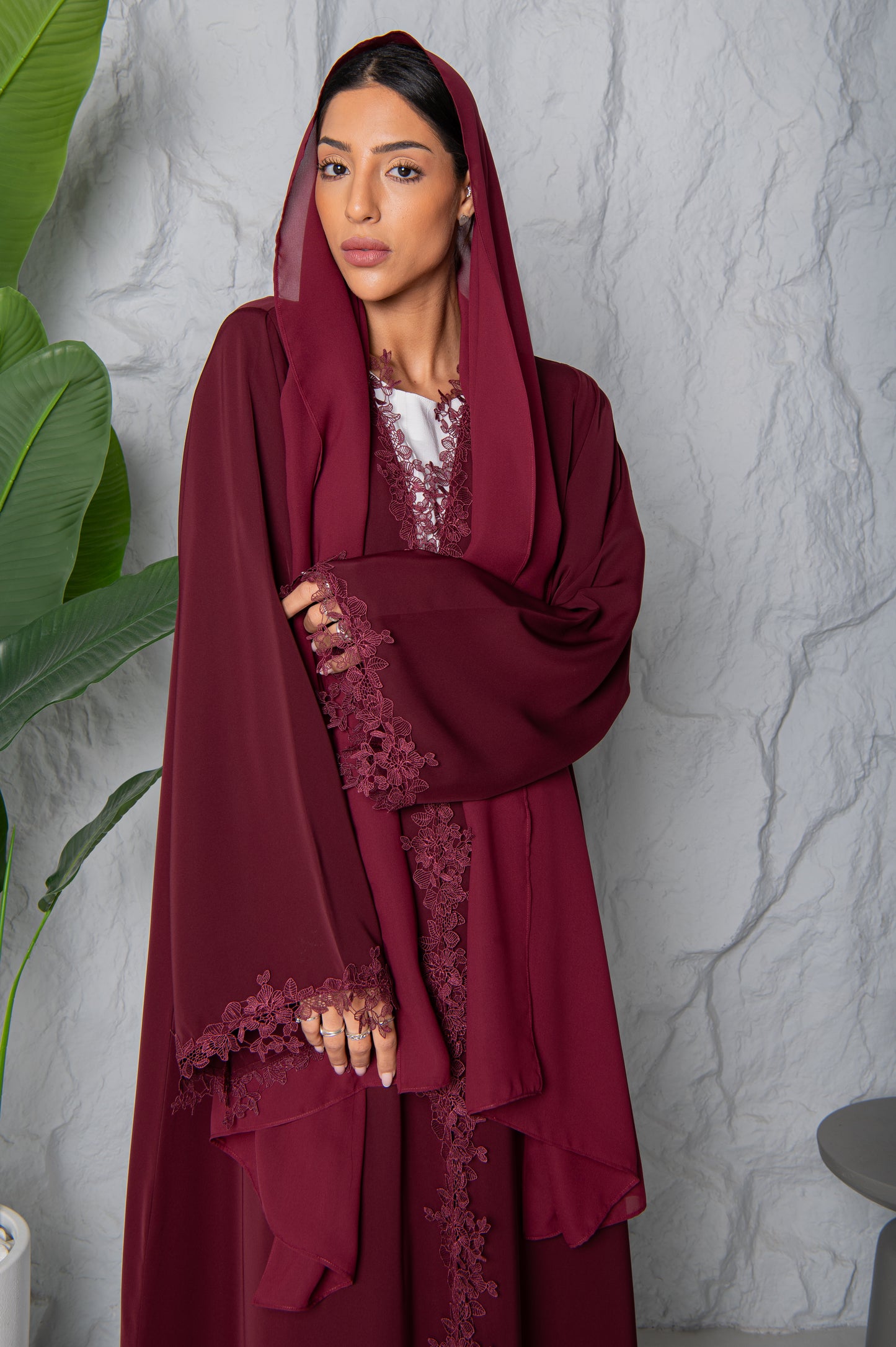 Mira Abaya- Mulberry