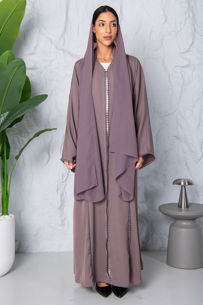 Nura Abaya- Mauve