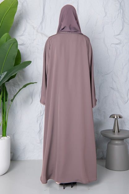 Nura Abaya- Mauve