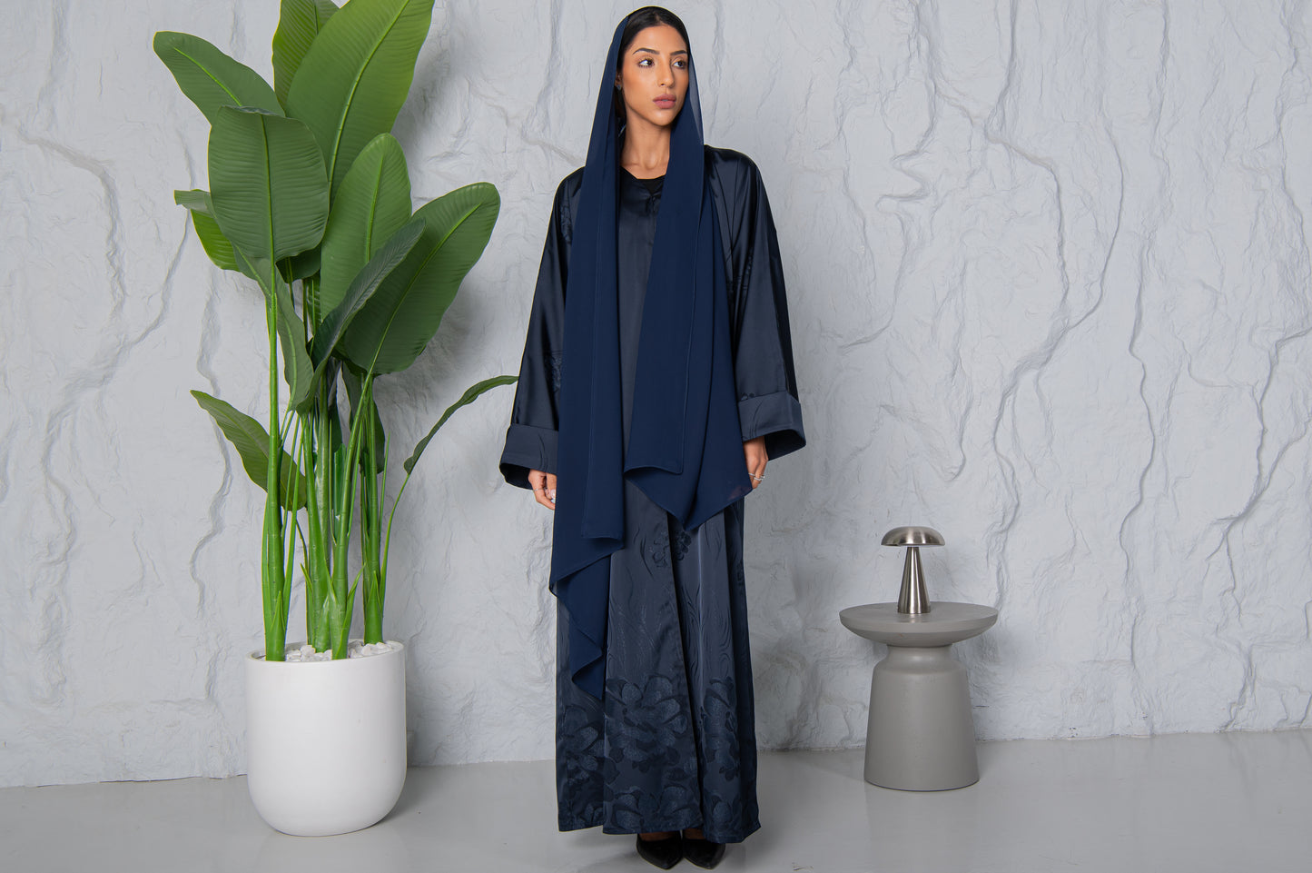 Zahi Abaya- Navy