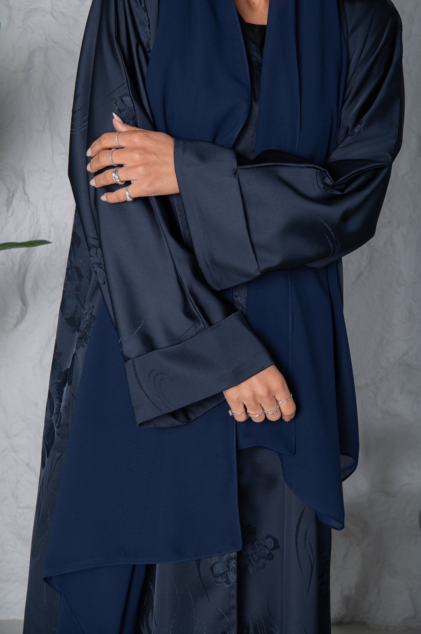 Zahi Abaya- Navy