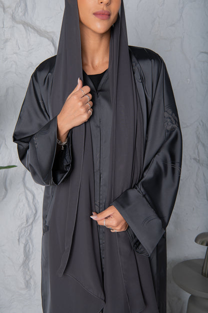 Zahi Abaya- Grey