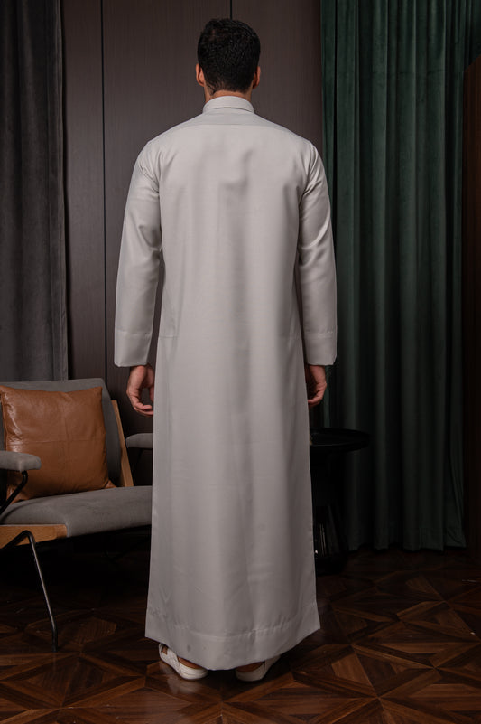 Qatari Thobe- Savoy Grey