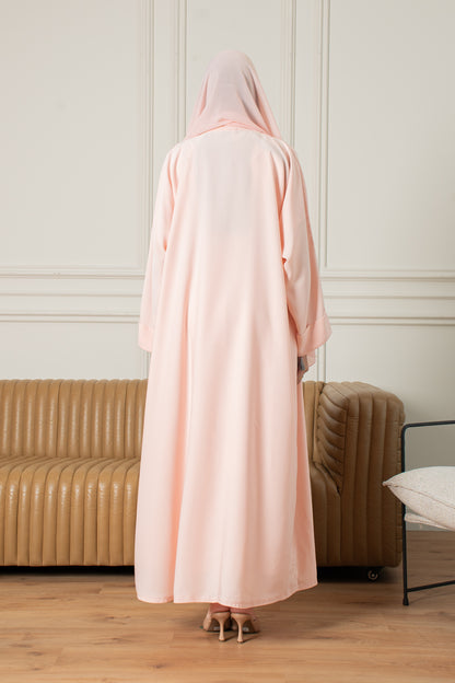 The Essential Abaya - Peony Pink